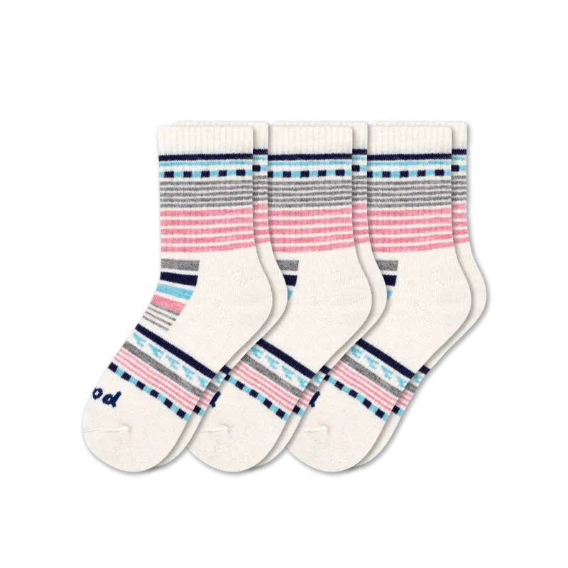 3 Pack - Women's Hiking Crew Pacas Socks