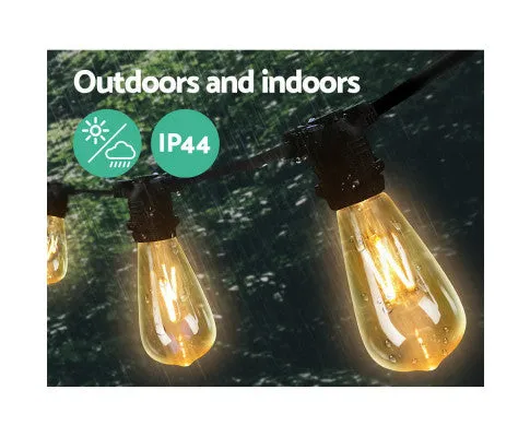 80PCS LED Festoon String Lights Wedding Christmas Outdoor