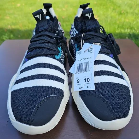 Adidas boost Trae young 2 mid flowers mens Size 9 New without a box.