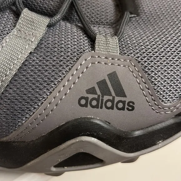 adidas Terrex AX2R Outdoor Plein Air Black Gray Hiking Trail Shoes Size 10 EUC