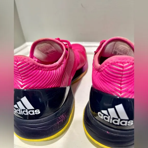 Adidas Women’s Adizero Ubersonic Hot Pink Athletic Tennis Shoes -size 10