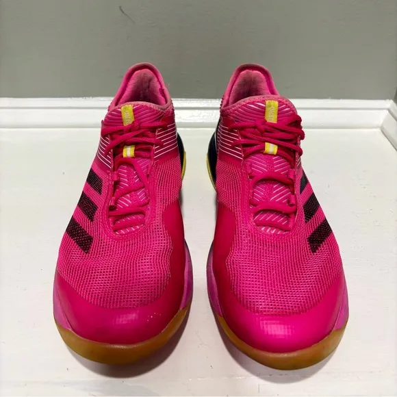 Adidas Women’s Adizero Ubersonic Hot Pink Athletic Tennis Shoes -size 10