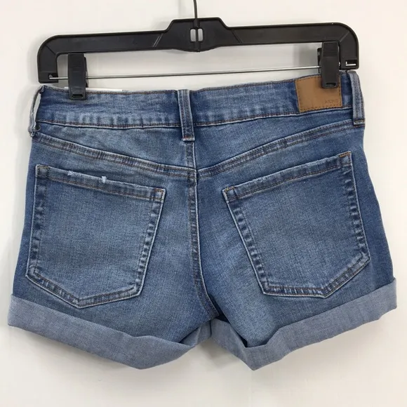 Aeropostale Women's Light Medium Dark Wash Jean Shorts Bundle of 3 Size 4