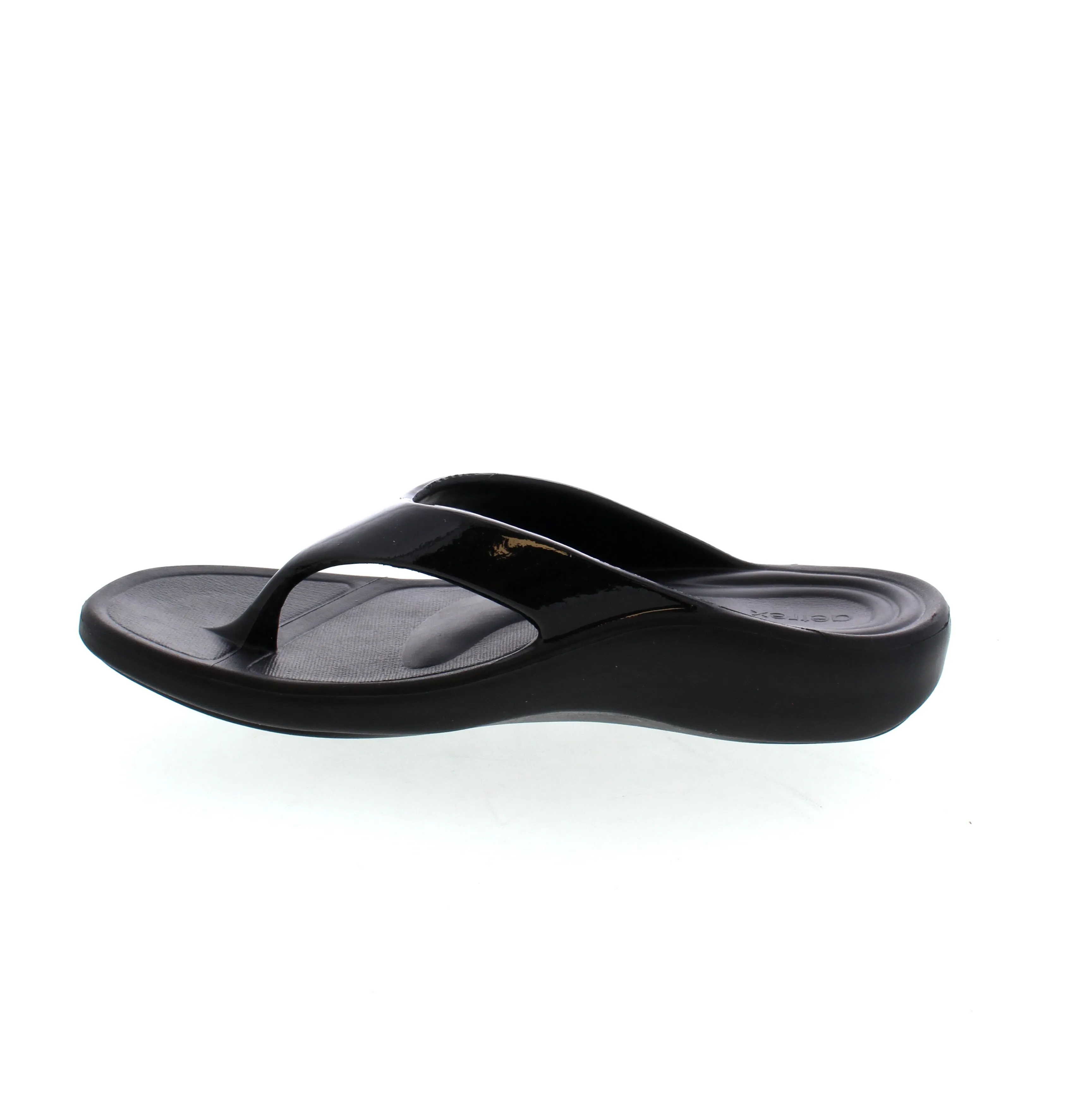 Aetrex Maui Flip - Gloss Black