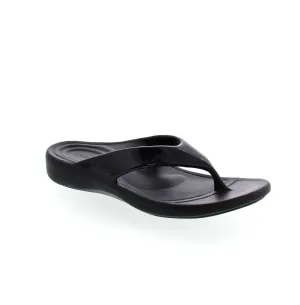 Aetrex Maui Flip - Gloss Black