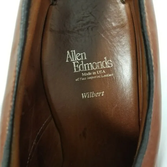 Allen Edmonds Mens Wilbert Oxfords Size 12D Brown