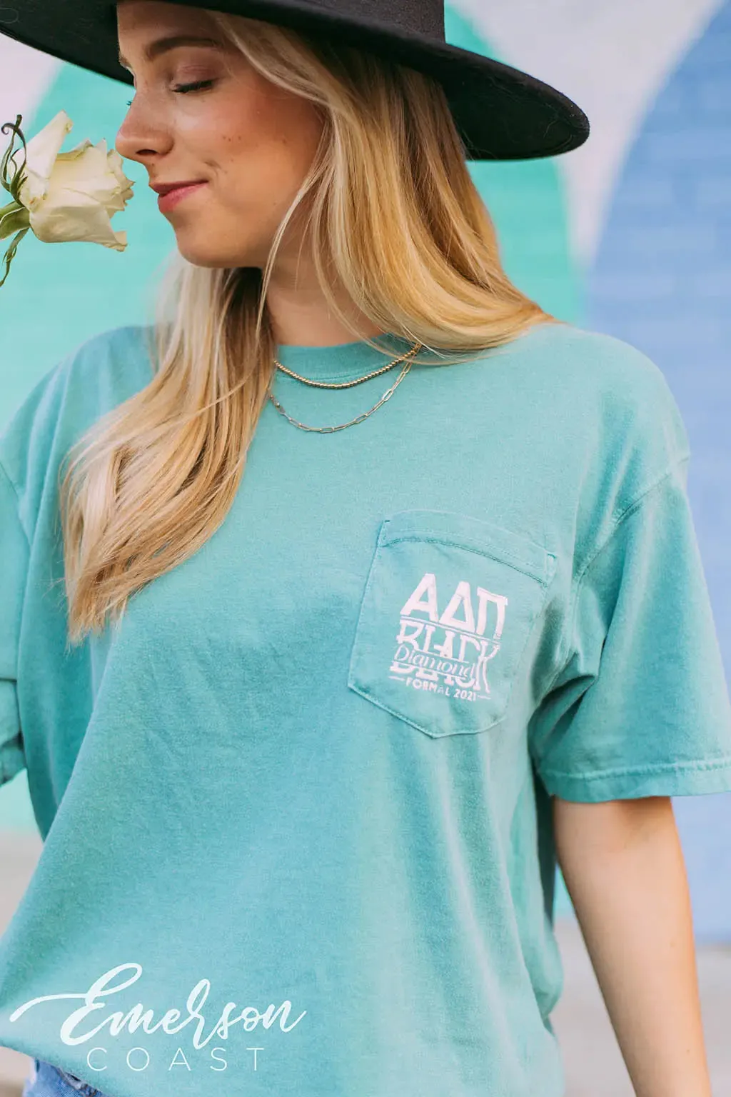 Alpha Delta Pi Black Diamond Formal Tshirt
