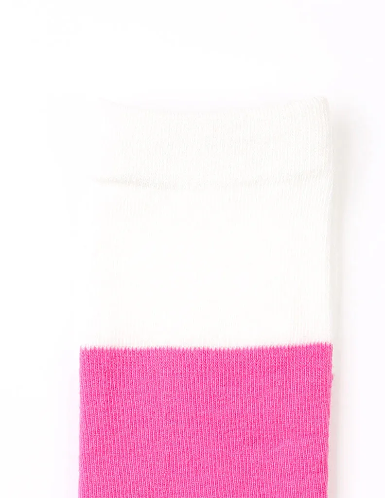 Angel Knee Socks Pink