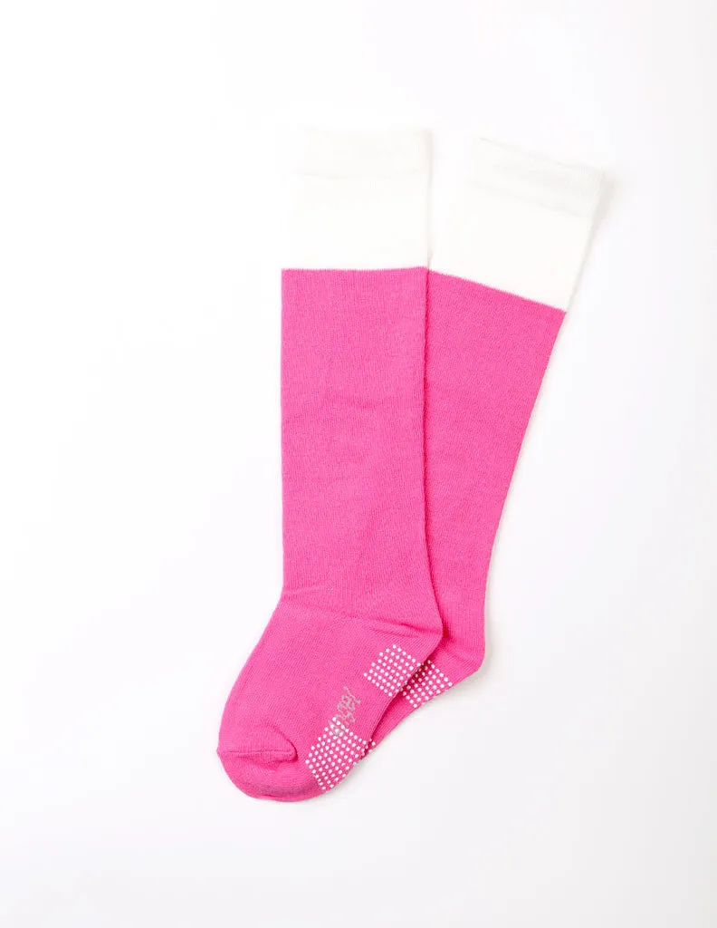Angel Knee Socks Pink