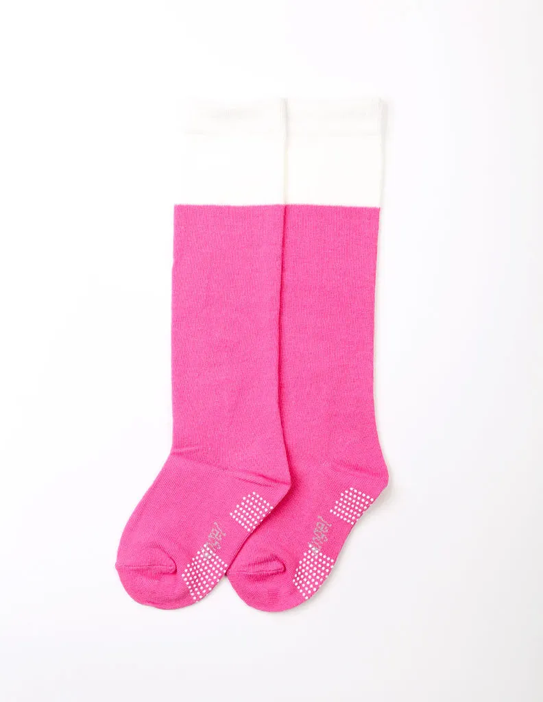 Angel Knee Socks Pink