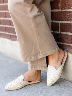 Annabelle Crochet Mule Slide