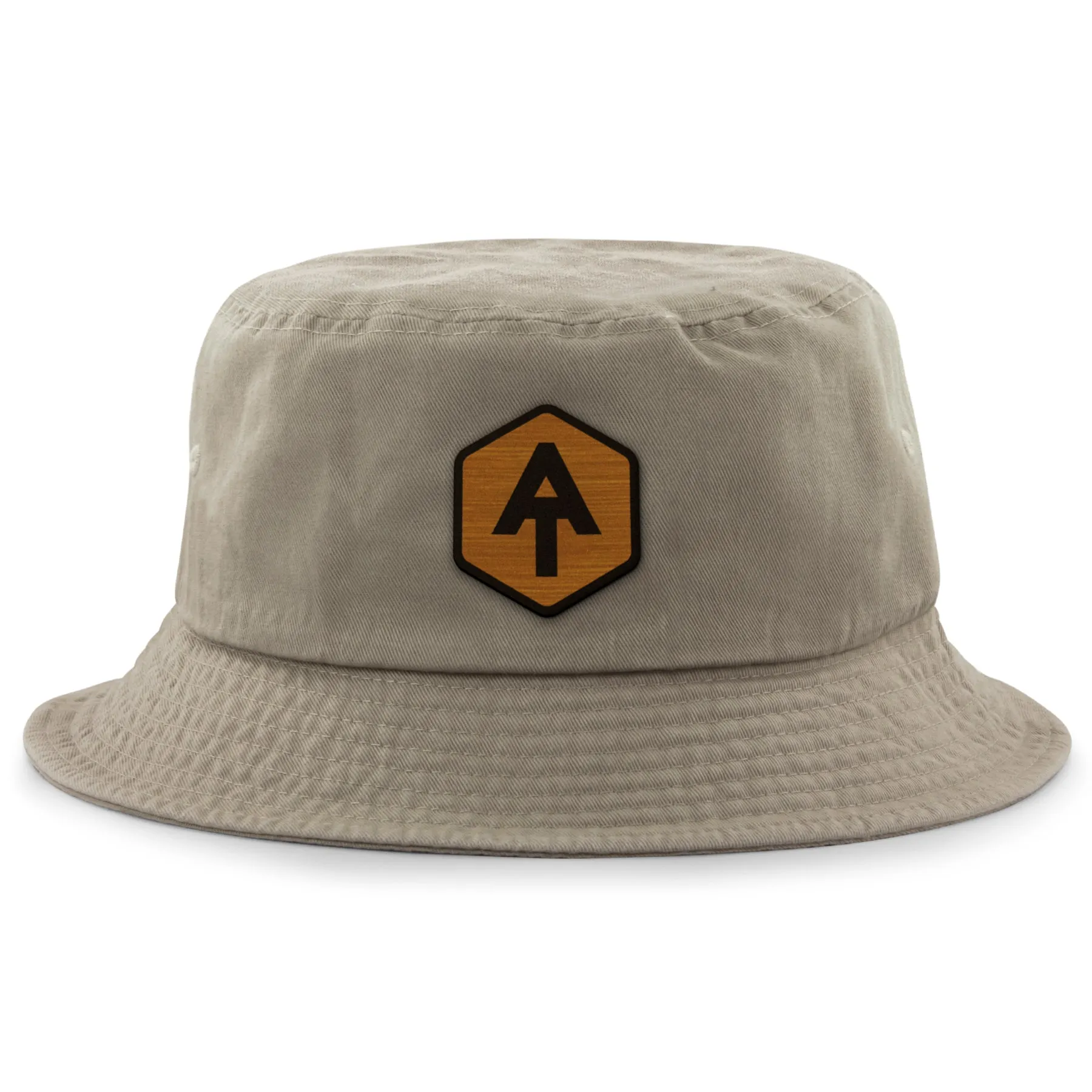 Appalachian Trail Wood Grain Patch Bucket Hat