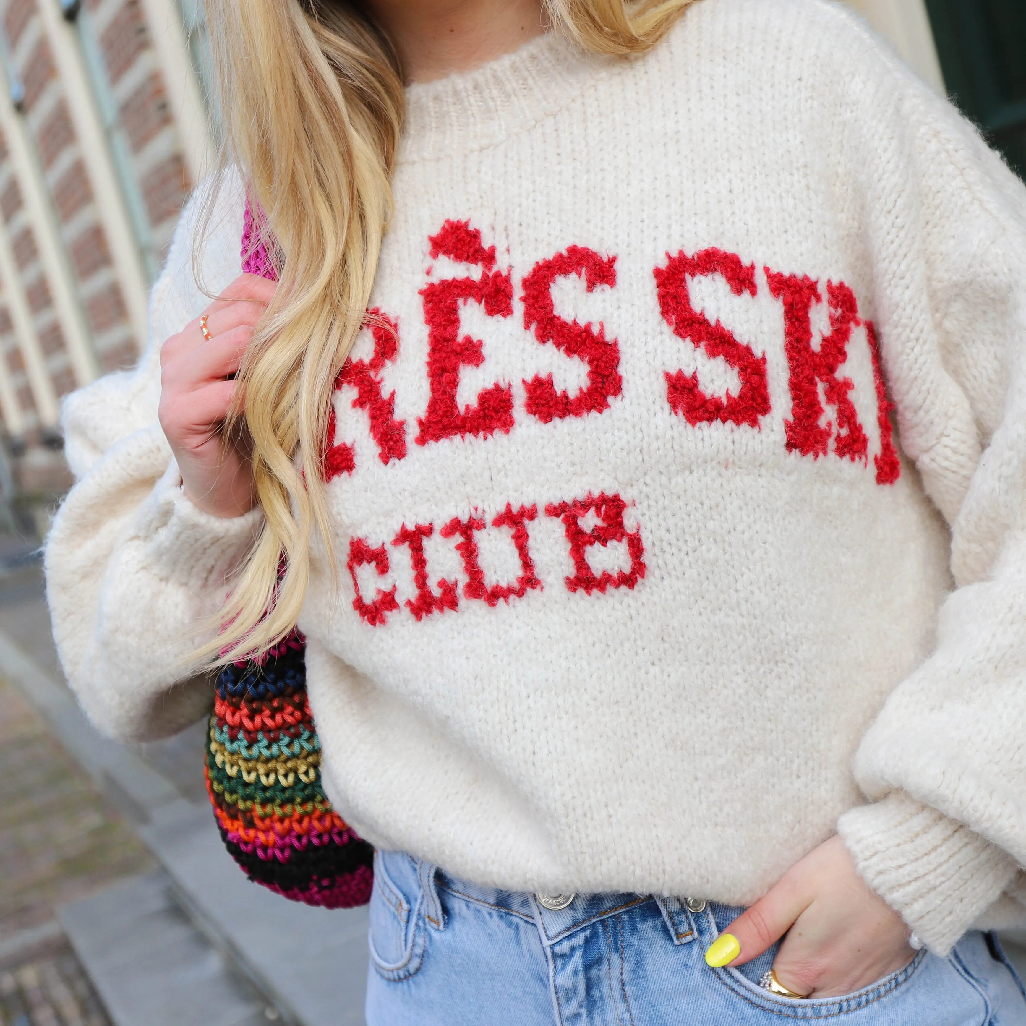 Apres ski club knit ecru