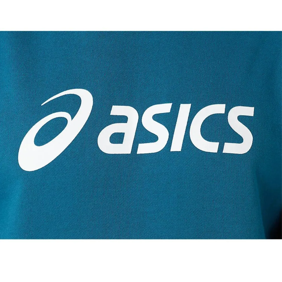 Asics Mens Fleece Hoodie - Ink Teal