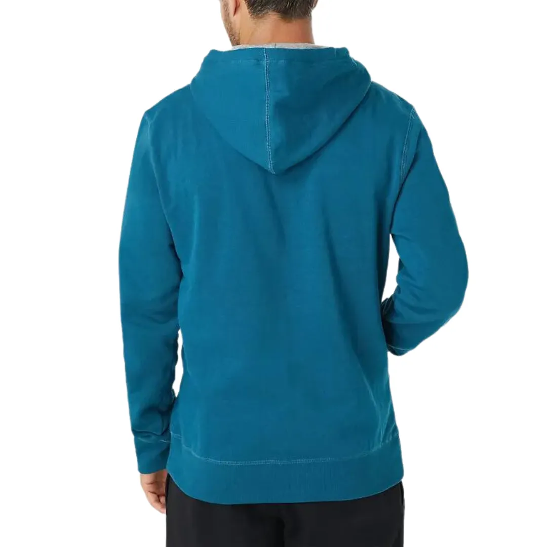 Asics Mens Fleece Hoodie - Ink Teal
