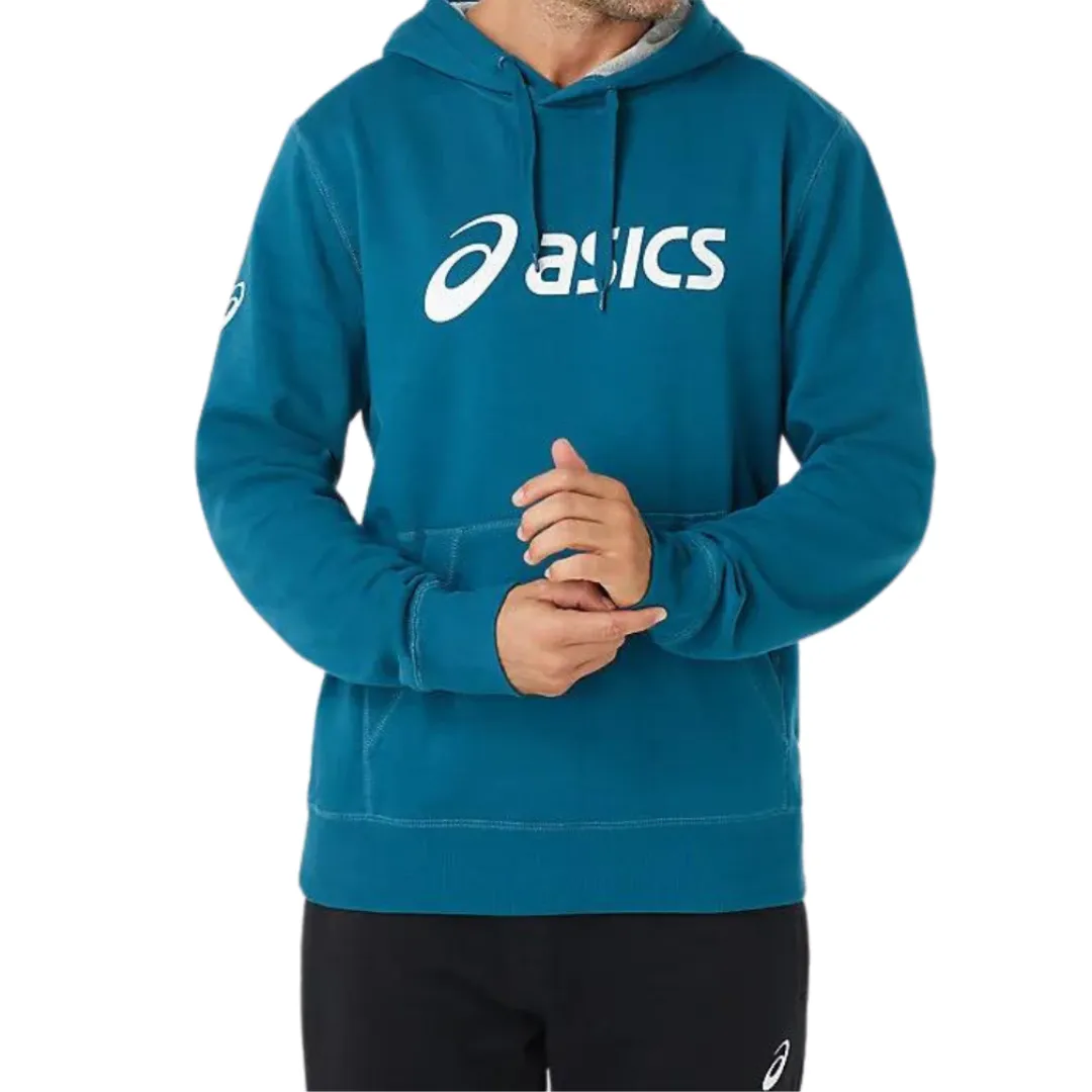 Asics Mens Fleece Hoodie - Ink Teal