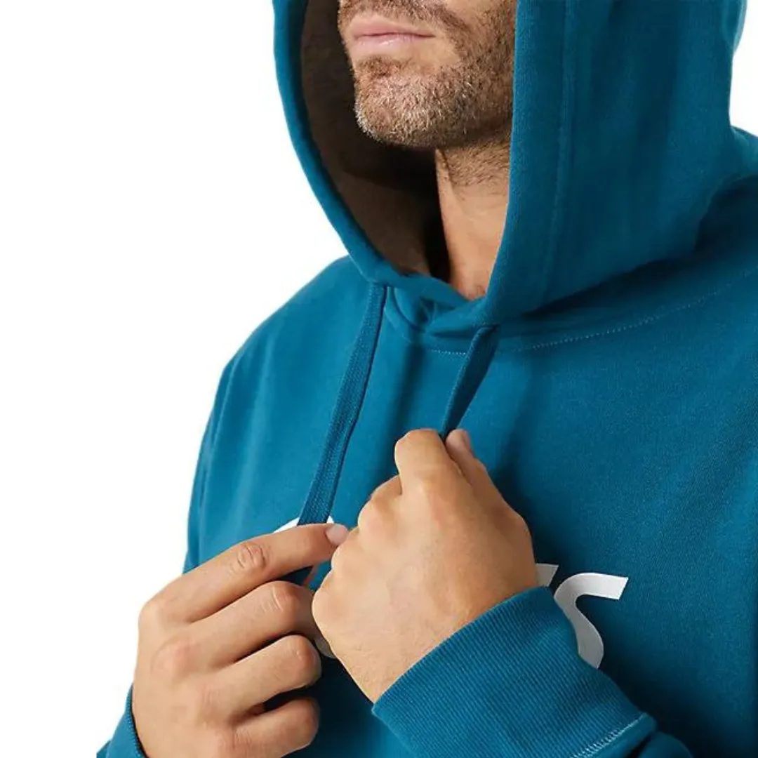 Asics Mens Fleece Hoodie - Ink Teal