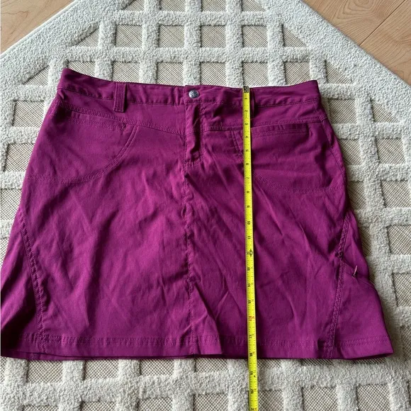 Athleta Purple Sporty Skirt - Skort Size 12 Outdoor Hiking Classic Summer Beach