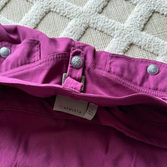 Athleta Purple Sporty Skirt - Skort Size 12 Outdoor Hiking Classic Summer Beach