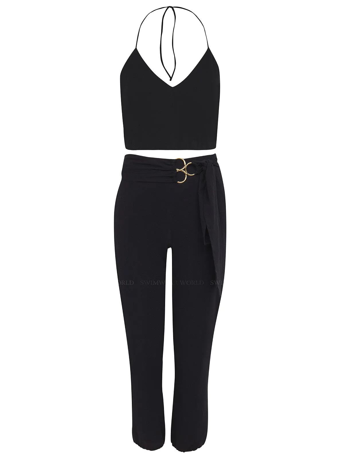 Ava Detail Blouse-Kira Detail Pants ::RET