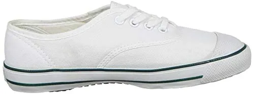 Bata Boy's Tennis White School Uniform Shoe (4391479), 4 UK