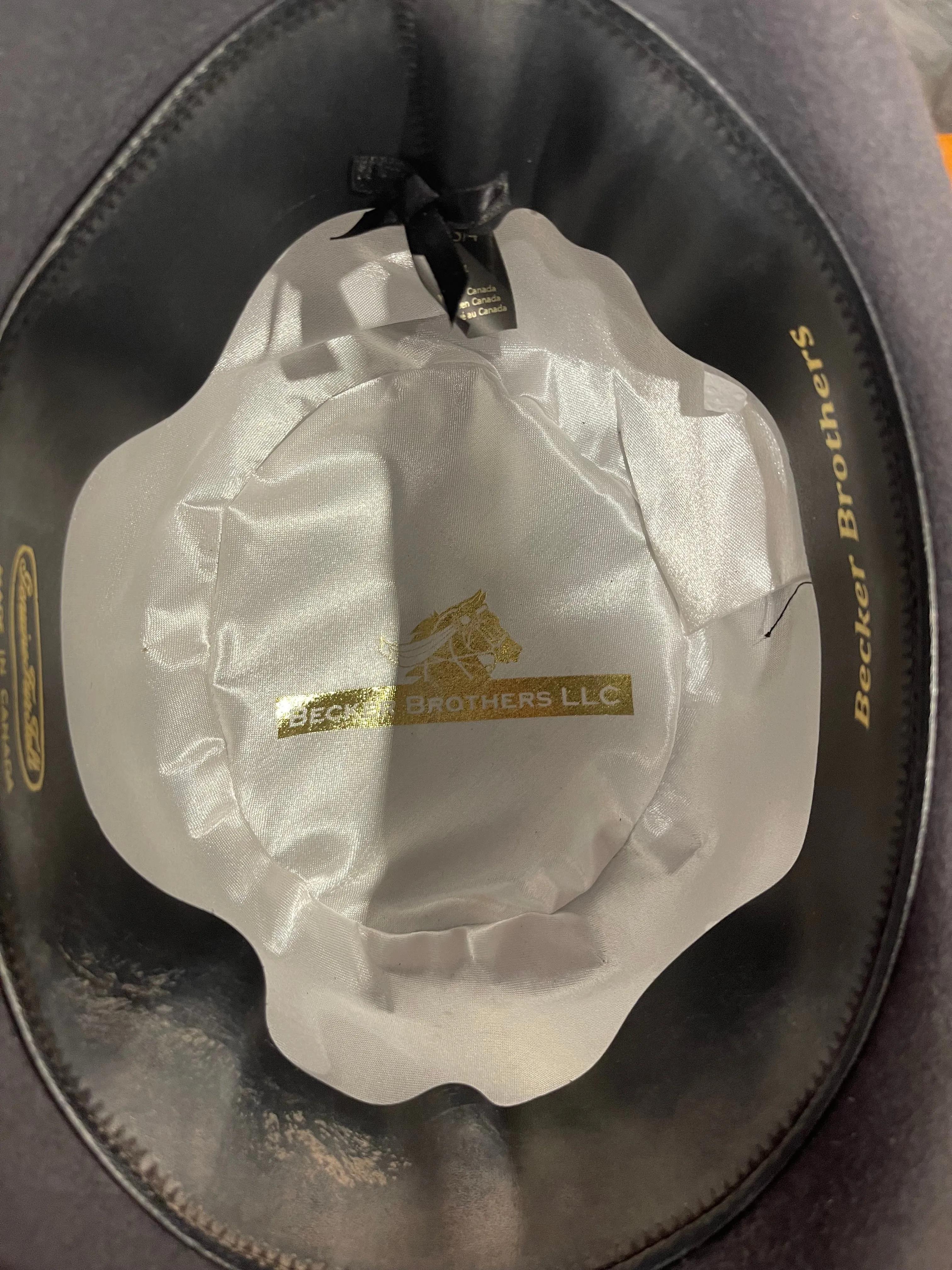 Becker Brothers, Grey, 6 3/4 Derby