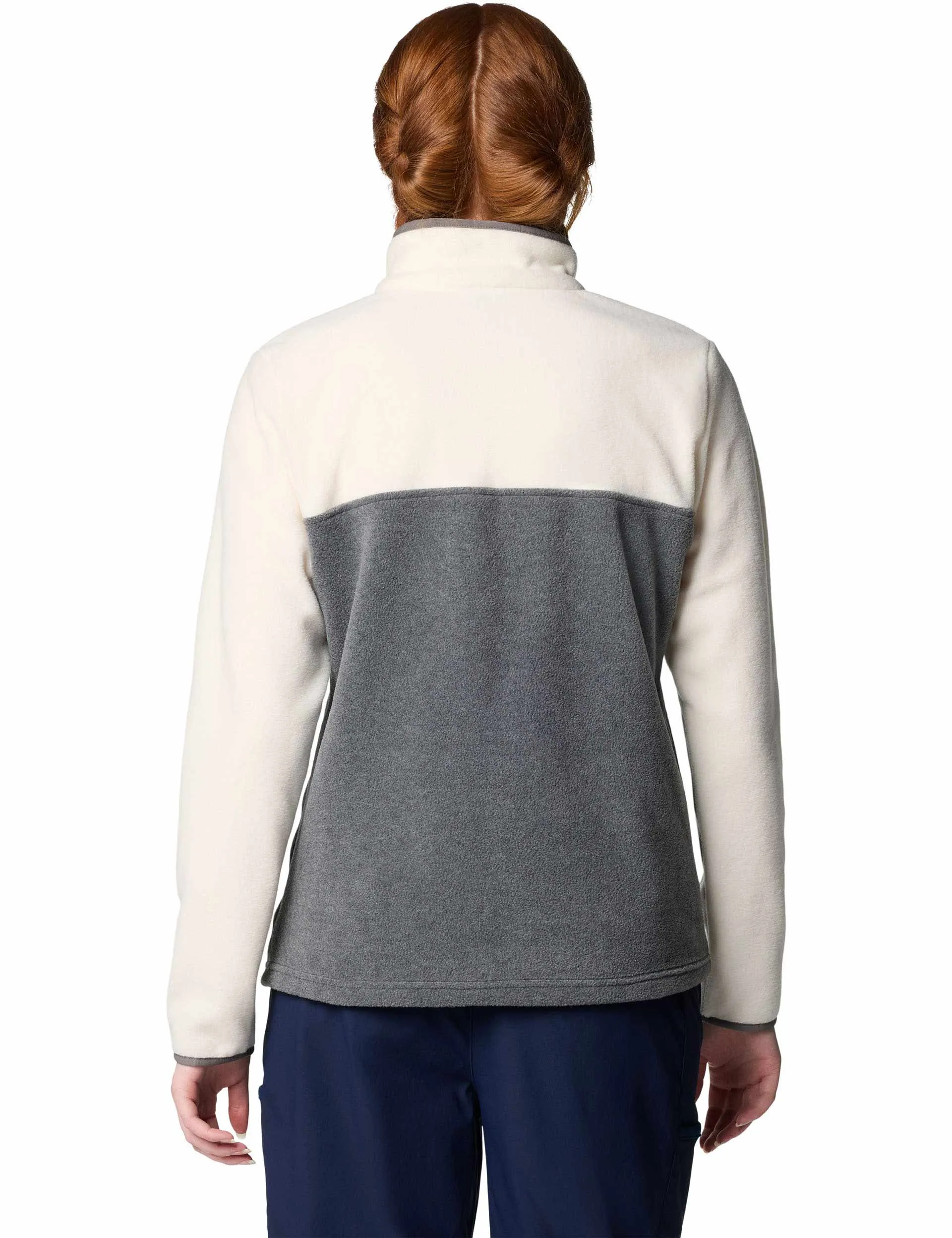 Benton Springs Half Snap Pullover - City Grey Heather/Chalk