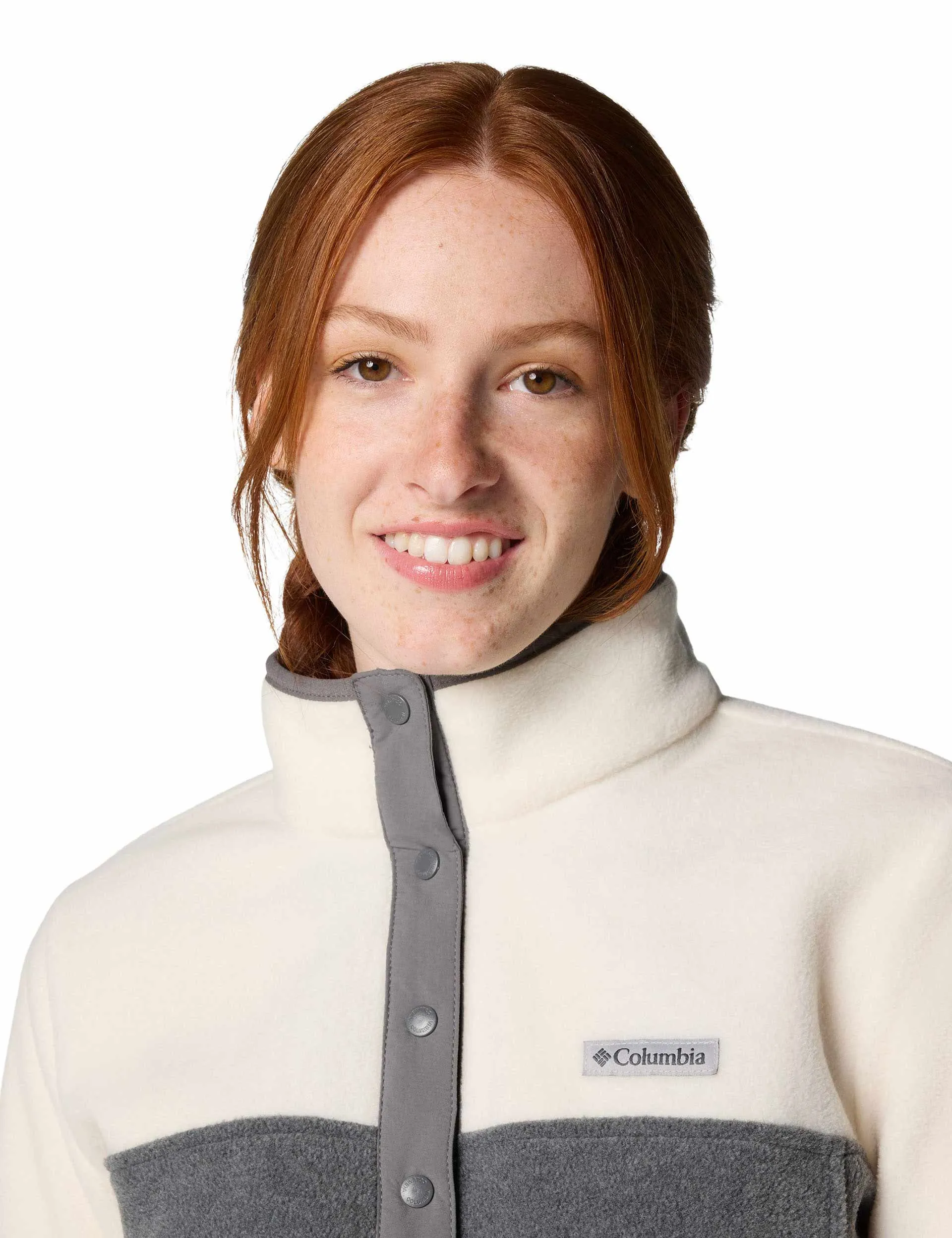 Benton Springs Half Snap Pullover - City Grey Heather/Chalk