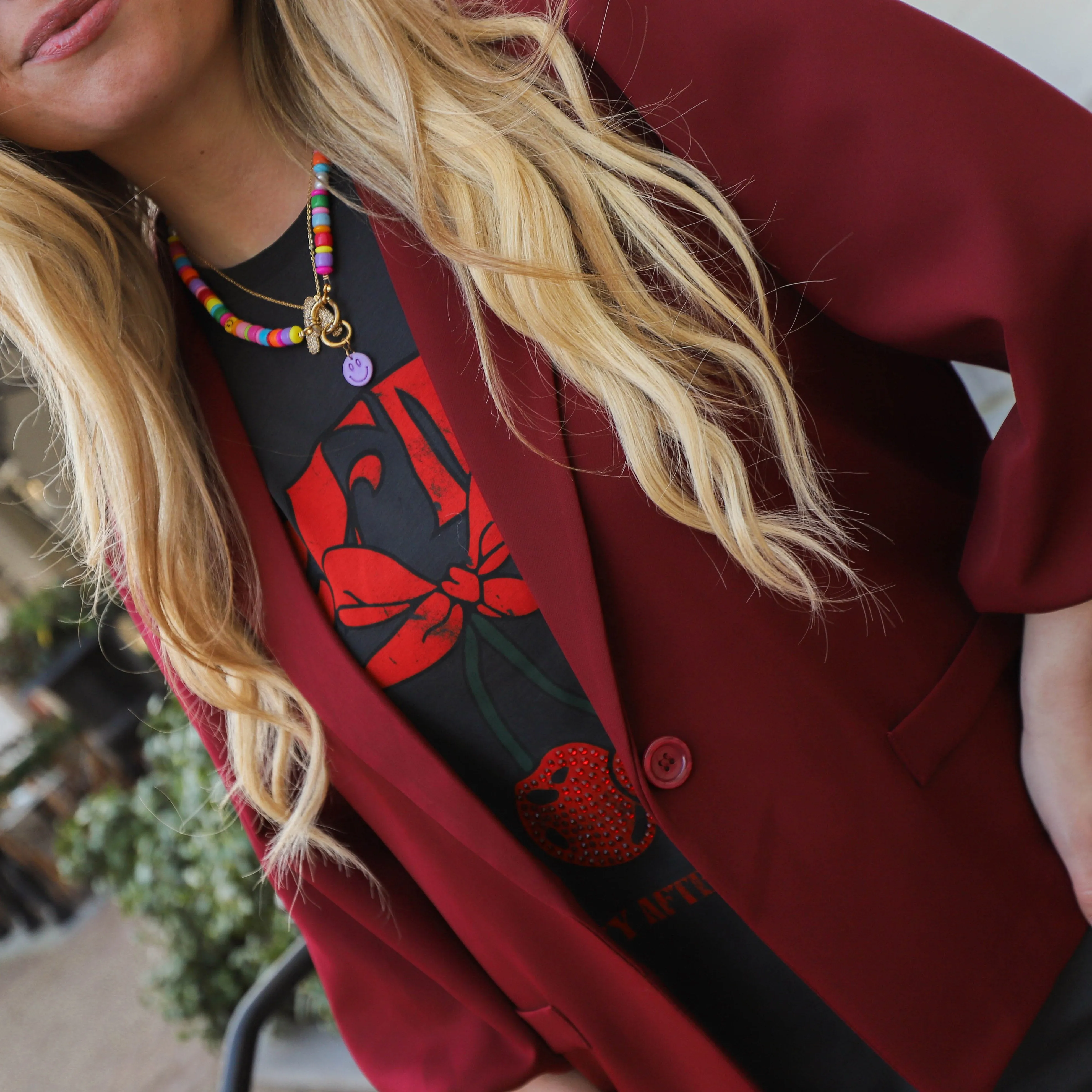 Billy blazer bordeaux
