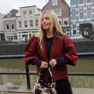 Billy blazer bordeaux