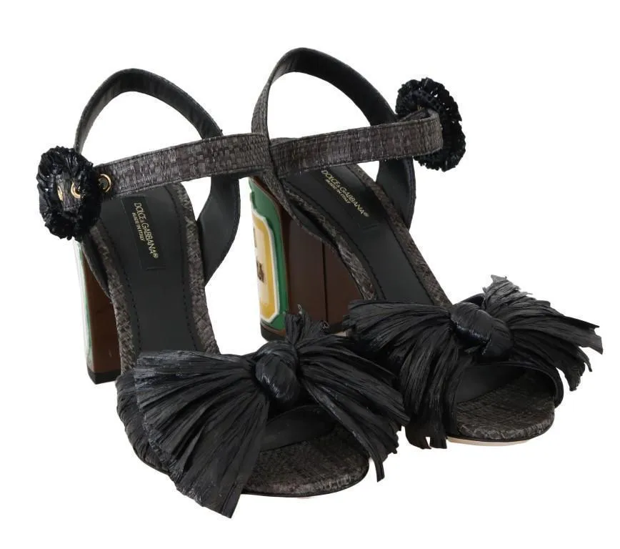 Black Antica Trattoria Sandals