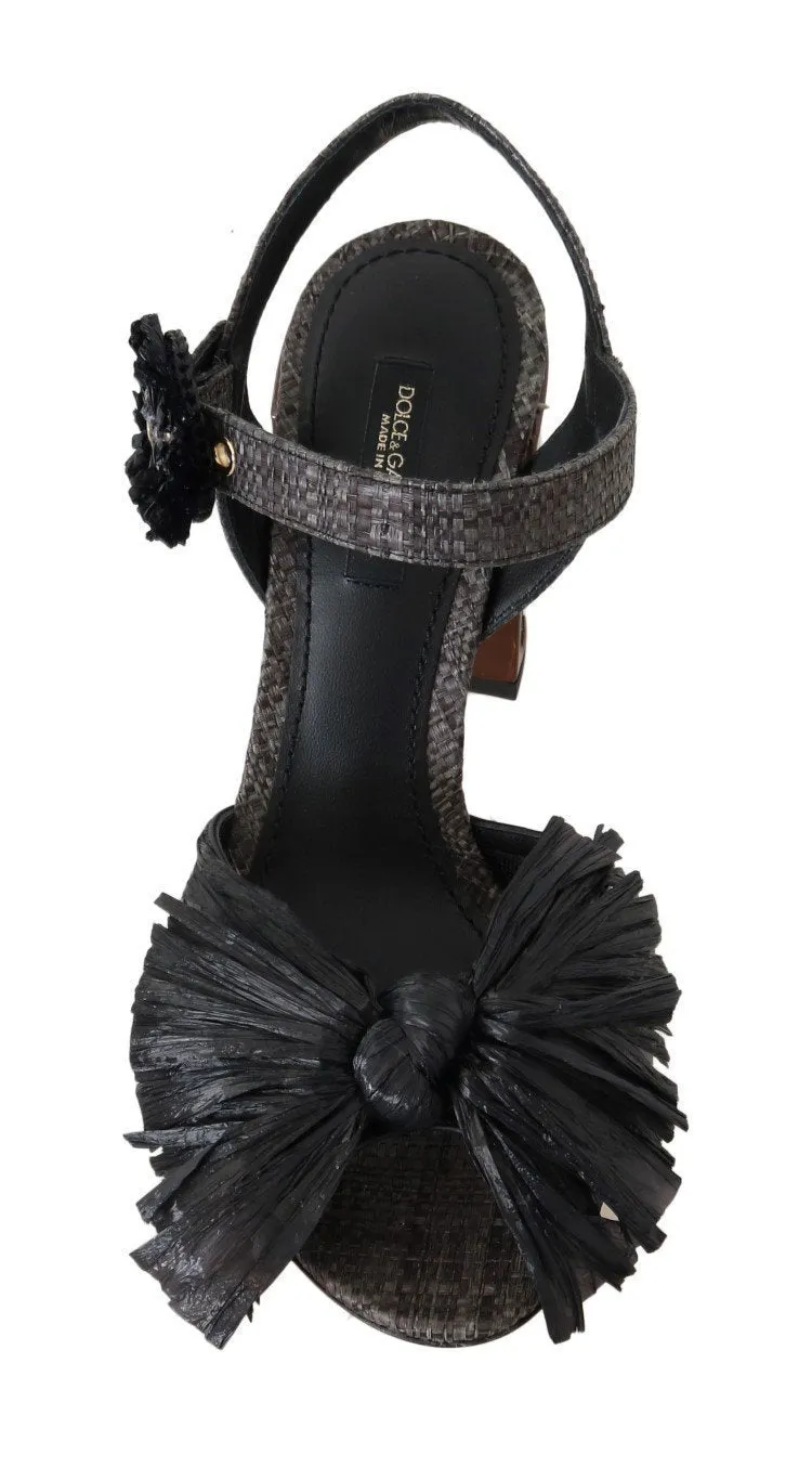 Black Antica Trattoria Sandals