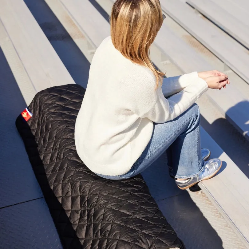 Black Waterproof Quilted Puffer Blanket