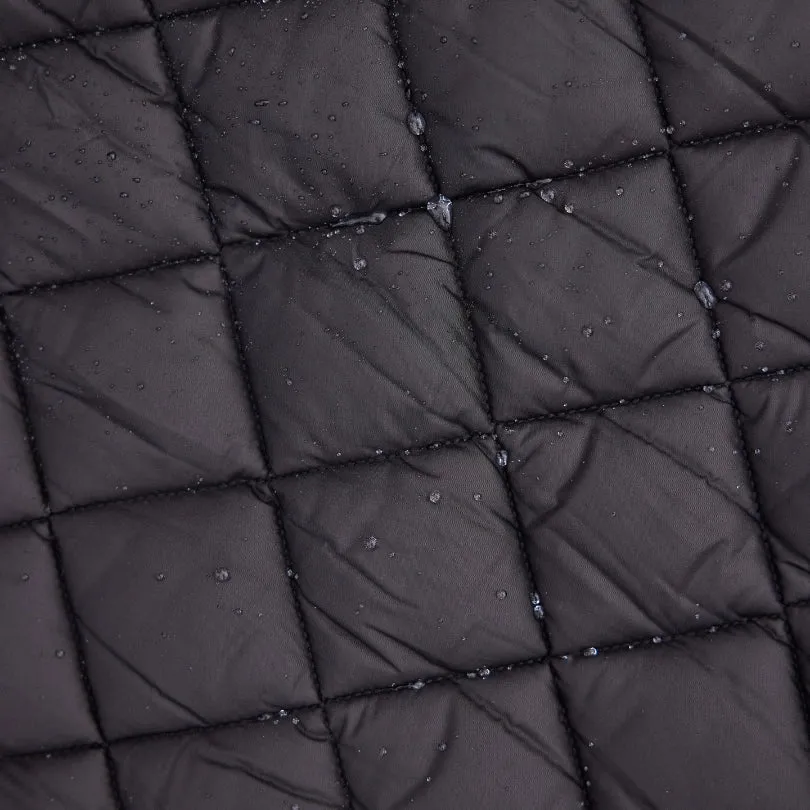Black Waterproof Quilted Puffer Blanket