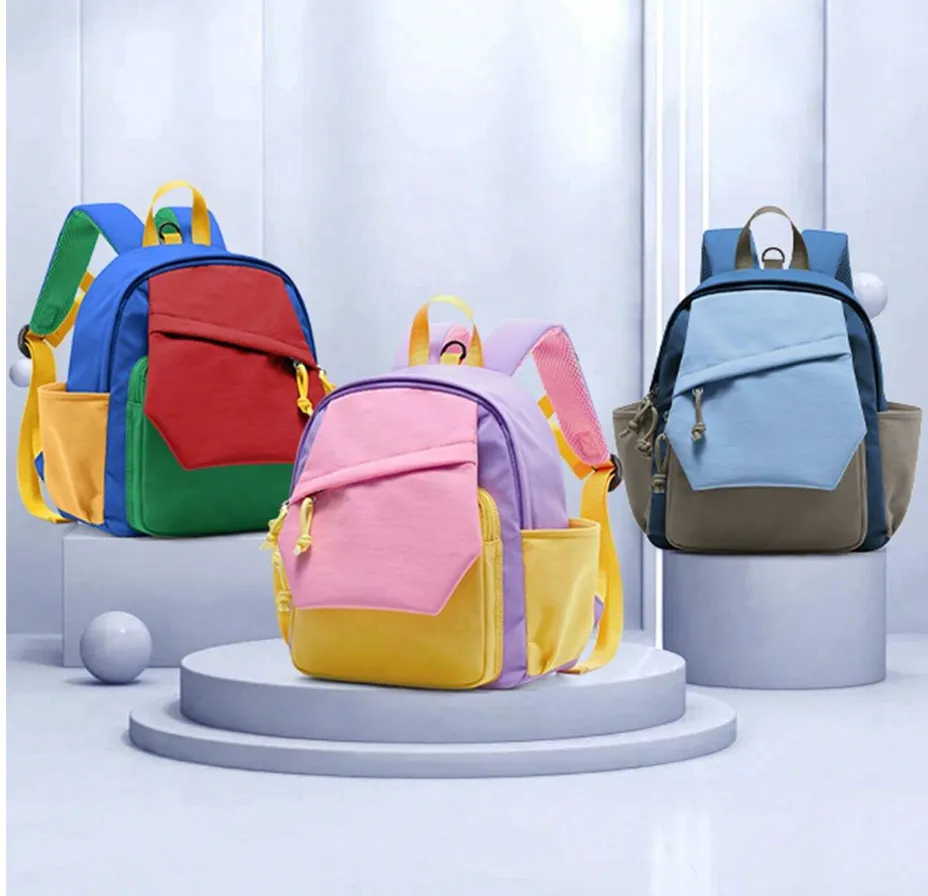 Blue Color-Matching Preschool Backpack