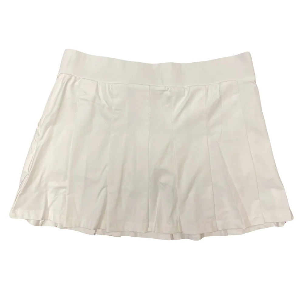 BOAST Women's White Pleated Tennis Skirt 20015 $85 NEW