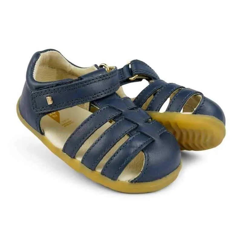 Bobux SU Navy Jump Closed Toe sandal