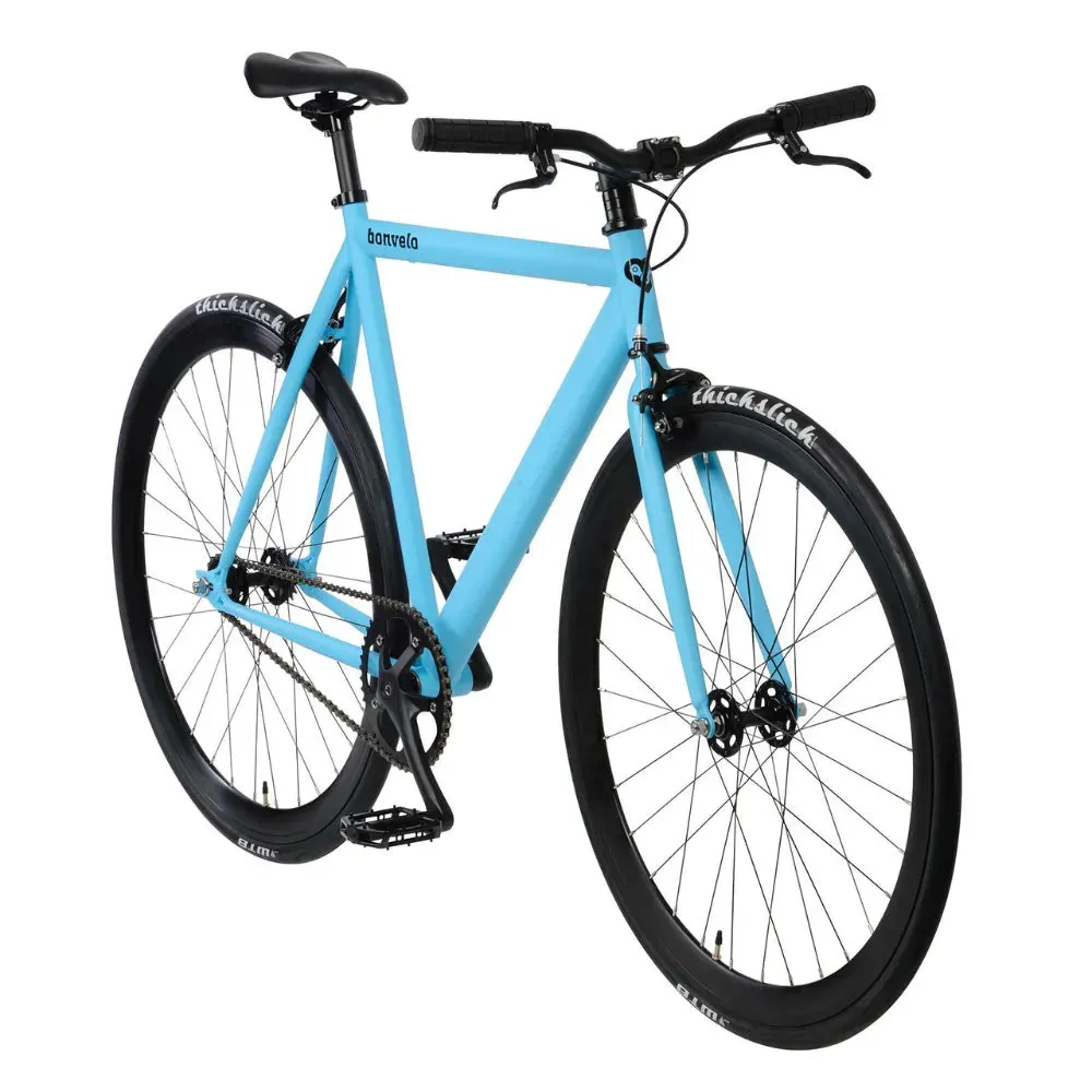 bonvelo Singlespeed & Fixie Bike BLIZZ Into the Blue L