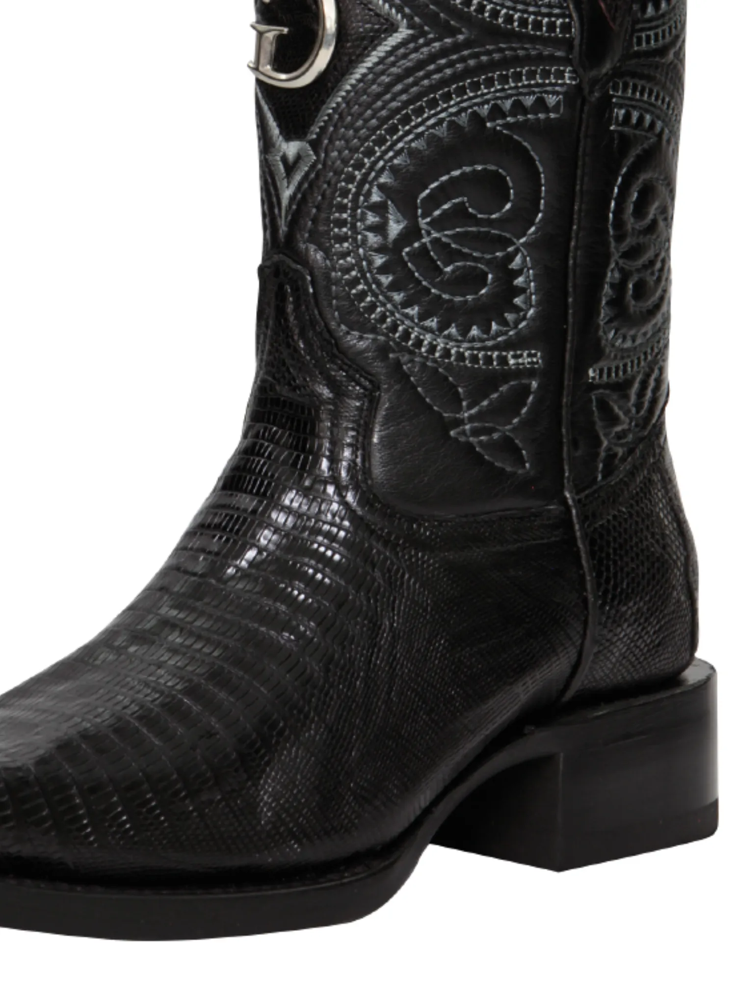 Botas Vaqueras Exoticas de Lizard Original para Hombre 'El General' - ID: 45072