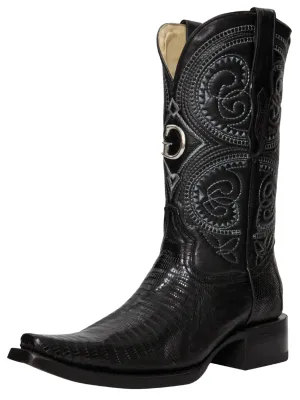 Botas Vaqueras Exoticas de Lizard Original para Hombre 'El General' - ID: 45072