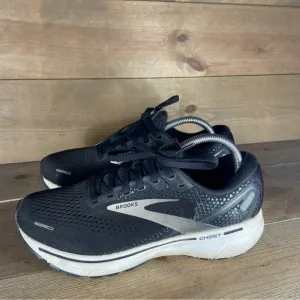 brooks ghost 14 womens size 8.5 shoes black athletic running sneakers