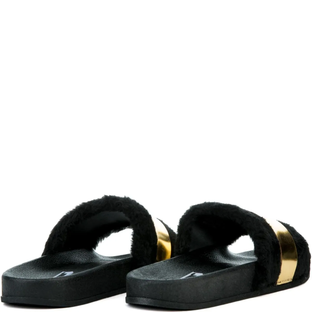 Cape Robbin Moira-26 Slide Gold/Black