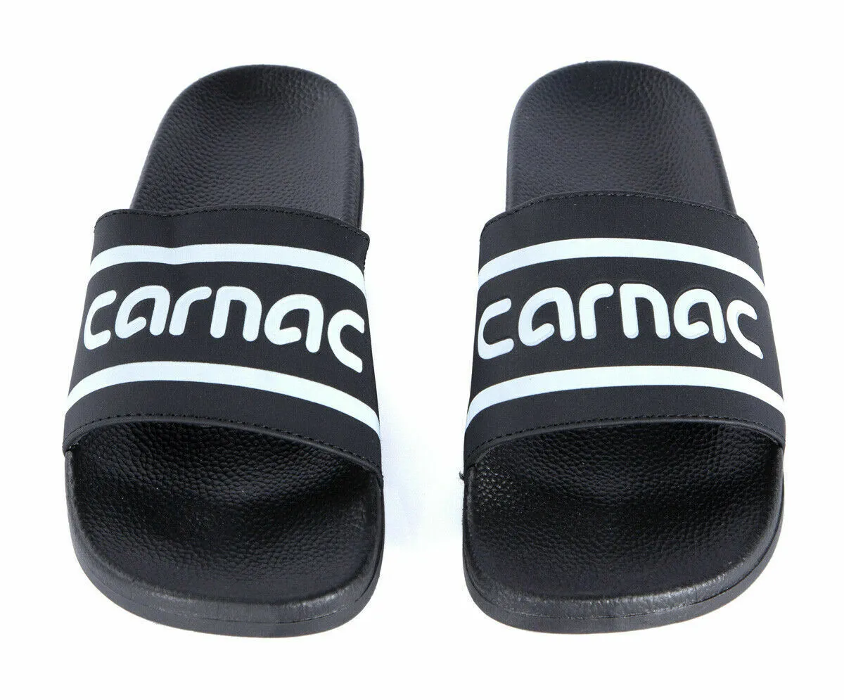 Carnac Comfort Slides flip-flops sandals sIze 45 Black