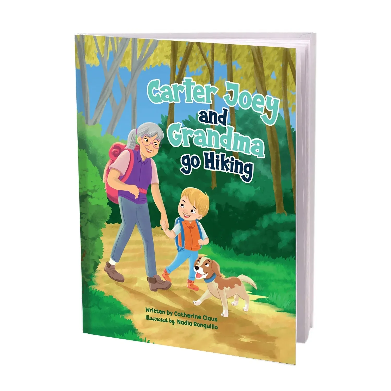Carter Joey CJ and Grandma Go Hiking Book