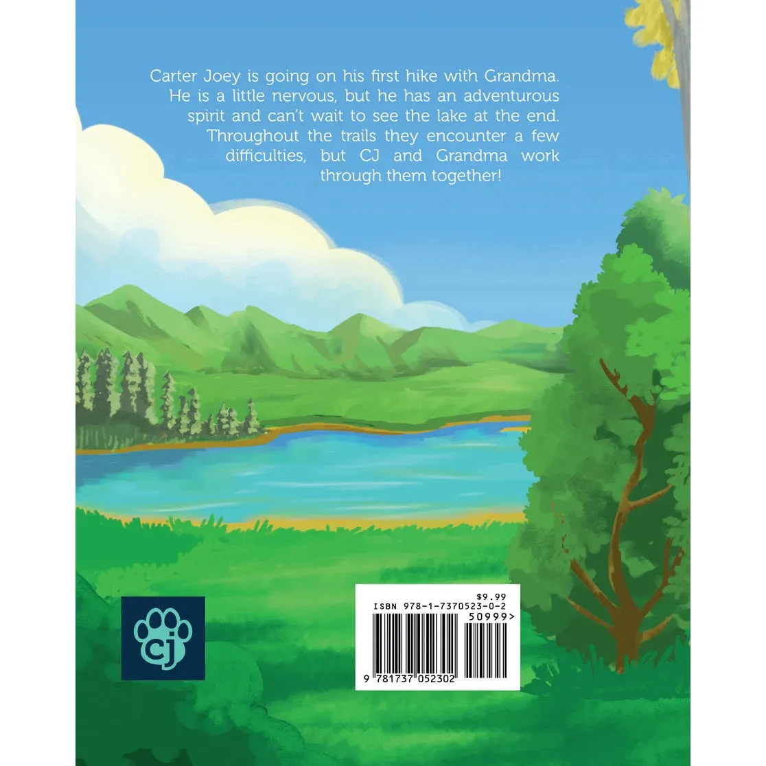 Carter Joey CJ and Grandma Go Hiking Book