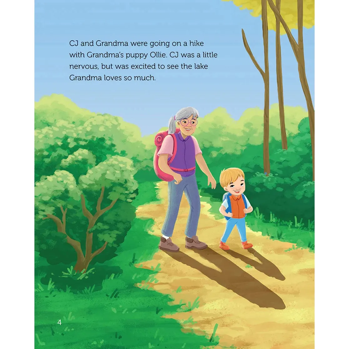 Carter Joey CJ and Grandma Go Hiking Book