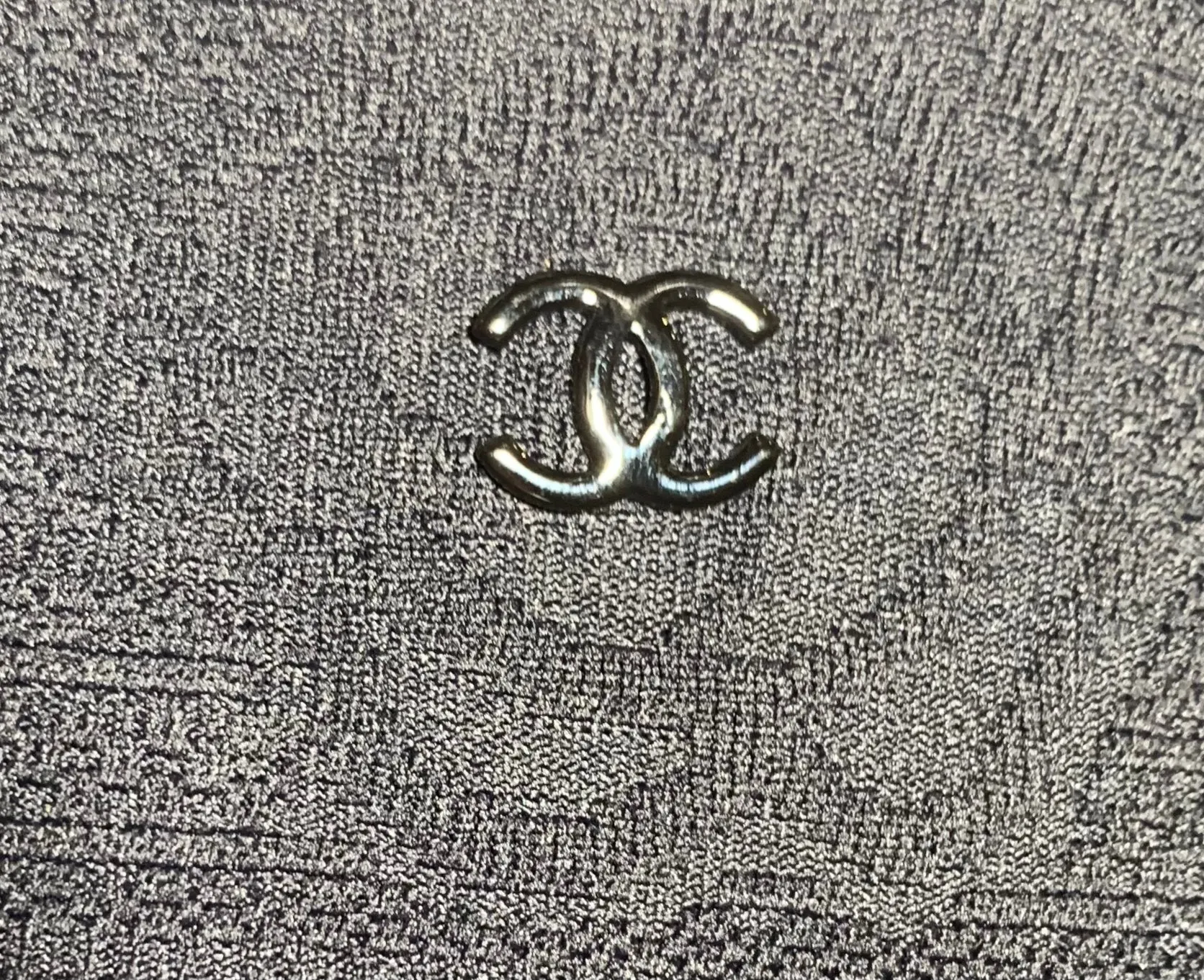 CHANEL 2006 Cruise Black Camellia Athletic Dress, New