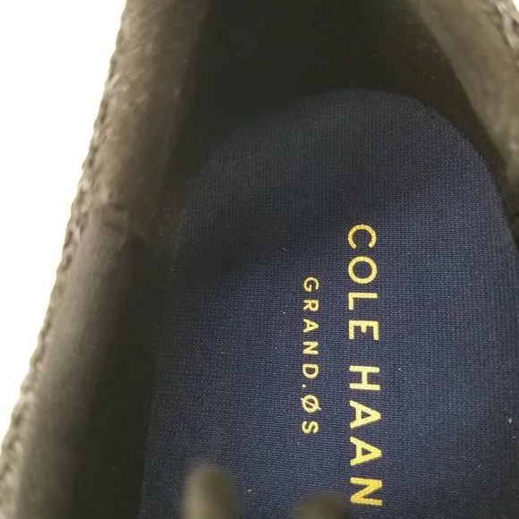 Cole Haan Grand Tour Knit Ox Black Grand OS Oxfords Casual C31341 Size 9.5M