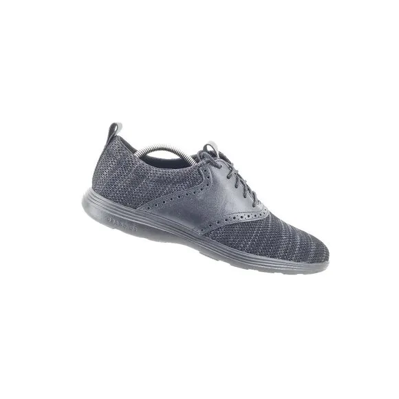 Cole Haan Grand Tour Knit Ox Black Grand OS Oxfords Casual C31341 Size 9.5M