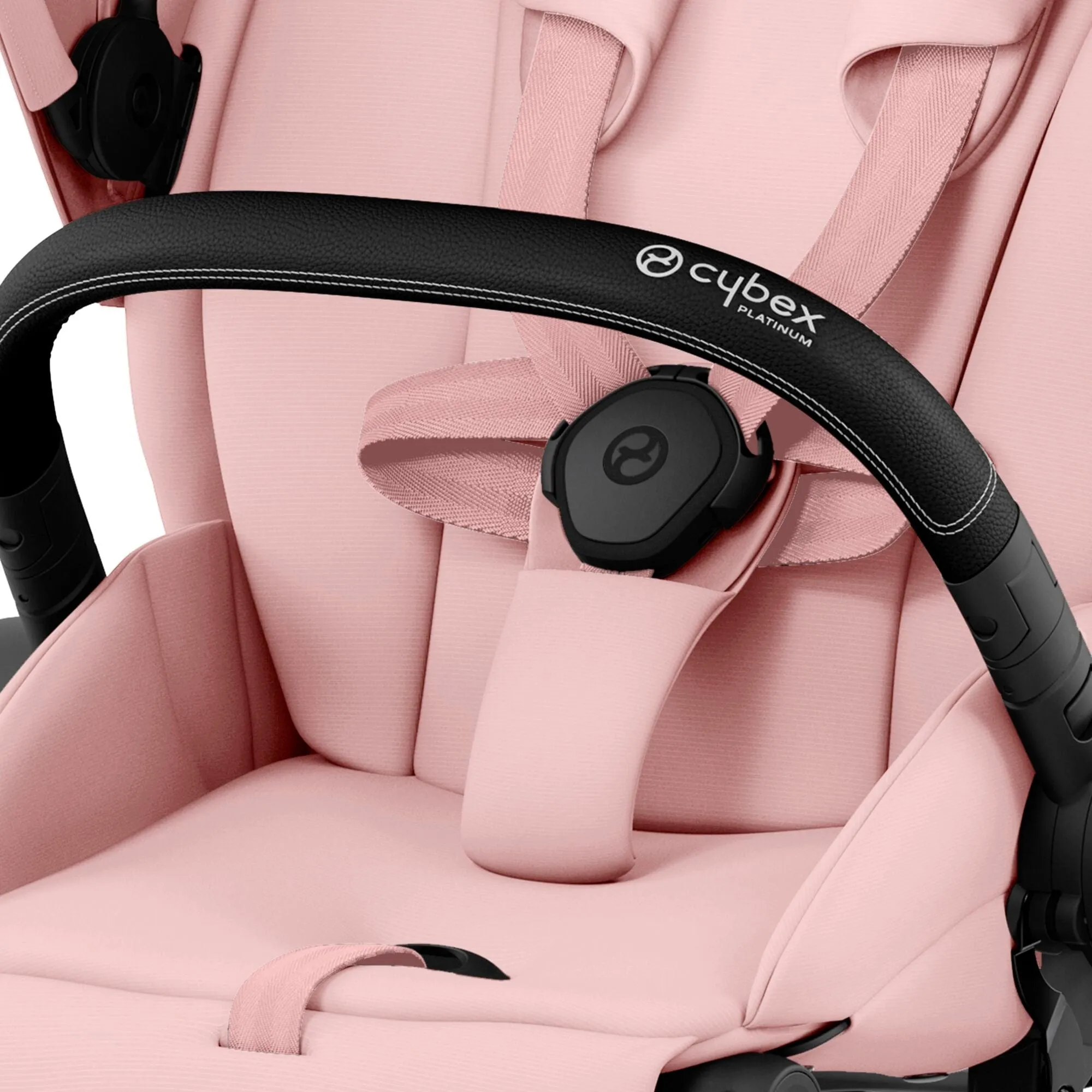 Cybex e-Priam Pram - Peach Pink